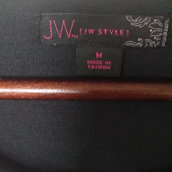 Zip dark grey and white sweatshirt jacket US M - Picture 2 of 4